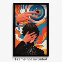 German Movie Poster - Boy Feeling Longing, Awesome Single Glove (Art Print)