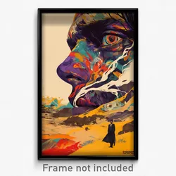 Bollywood Movie Poster - Unimaginable Outback (India Retro Hindi Film Art Print)