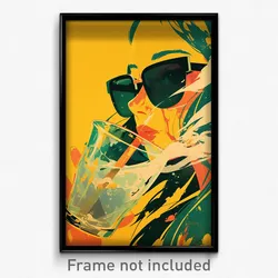 Spanish Movie Poster - Evergreen Bubble Tea (Spain Retro Film Art Print)