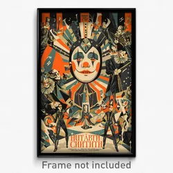 Russian Movie Poster - Outlandish Circus (Russia Retro Film Art Print)