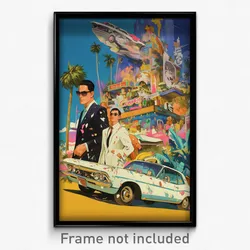 Mexican Movie Poster - Big Car Dealership (Mexico Retro Film Art Print)