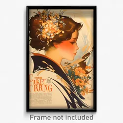French Movie Poster - Woman Feeling Flakey, Carefree Wand (France Art Print)