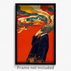 Greek Movie Poster - Gloomy Rill (Greece Psychedelic Art Retro Film Print)