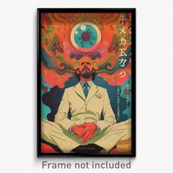 Mexican Movie Poster - Boy Feeling Pride, Grizzled White Suit (Mexico Art Print)