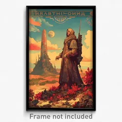 Russian Movie Poster - Narrow Wasteland (Russia Retro Film Art Print)