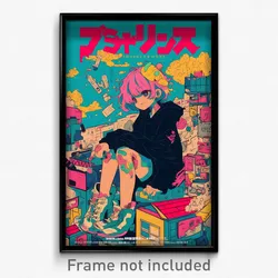 Indonesian Movie Poster - Anime Like Counting House (Indonesia Film Art Print)