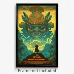 Mexican Movie Poster - Uneven Bog (Mexico Psychedelic Art Retro Film Print)