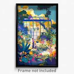 Mexican Movie Poster - Famous Greenhouse (Mexico Retro Film Art Print)