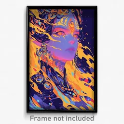 Art Poster - Energetic Baronetcy (Psychedelic Trippy Weird 11x17 Print)