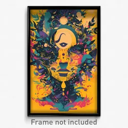 Bollywood Movie Poster - Gorgeous Puppy (India Retro Hindi Film Art Print)