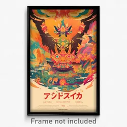 Indonesian Movie Poster - Puzzling Creek (Indonesia Retro Film Art Print)