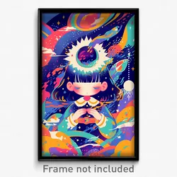 Art Poster - Arctic Nave (Psychedelic Trippy Weird 11x17 Print)