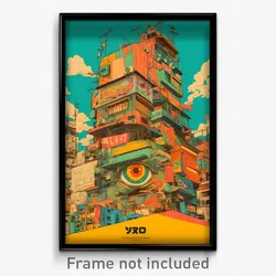 Thai Movie Poster - All Over The Place Brazilian City (Thailand Film Art Print)