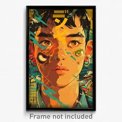 Vietnamese Movie Poster - Boy Feeling Cruelty, Buoyant Earrings (Art Print)