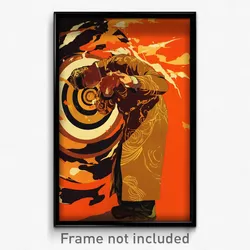 Bollywood Movie Poster - Boy Feeling Acceptance, Rich Ankle Ribbon (Art Print)