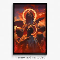 Greek Movie Poster - Dirty State (Greece Psychedelic Art Retro Film Print)