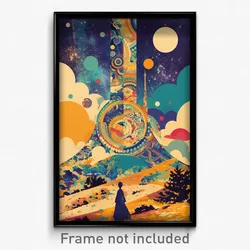 Icelandic Movie Poster - Original Outland (Iceland Retro Film Art Print)