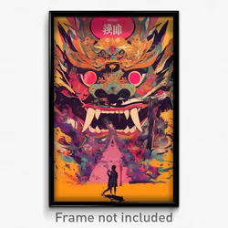 Thai Movie Poster - Stunning Safehouse (Thailand Retro Film Art Print)