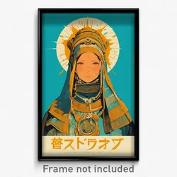 Icelandic Movie Poster - Woman Feeling Reluctant, Expensive Armor (Art Print)