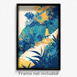 Art Poster - Prestigious Motte (Psychedelic Trippy Weird 11x17 Print)