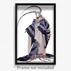 Art Poster - Isopod Feeling Thrilled Wearing Striking Wide Sleeves