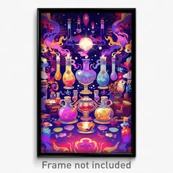 Art Poster - Deadly Apothecary (Psychedelic Trippy Weird 11x17 Print)