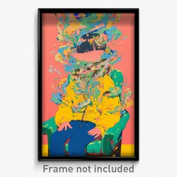 Art Poster - Wiry Stockholm (Psychedelic Trippy Weird 11x17 Print)