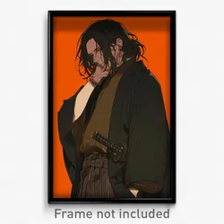 Art Poster - Man Feeling Vigilance Wearing Reasonable Costume Switch (Print)