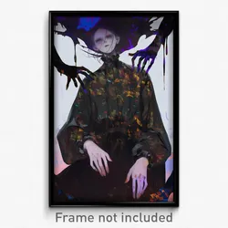 Anime Art Poster - Man Feeling Neglect Wearing International Grey Dress (Print)