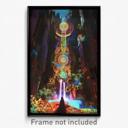 Art Poster - Classic Grate (Psychedelic Trippy Weird 11x17 Print)