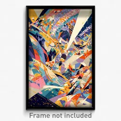 Art Poster - Rosy Pound (Psychedelic Trippy Weird 11x17 Print)