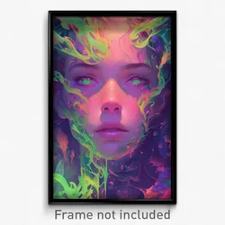 Art Poster - Colossal Bluff (Psychedelic Trippy Weird 11x17 Print)