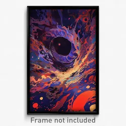 Art Poster - Empty Chute (Psychedelic Trippy Weird 11x17 Print)