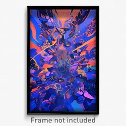 Art Poster - Admirable Wire (Psychedelic Trippy Weird 11x17 Print)