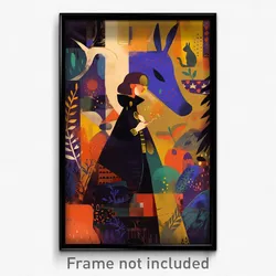Art Poster - Creative Menagerie (Psychedelic Trippy Weird 11x17 Print)