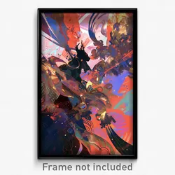 Art Poster - Stylish Movie Awards (Psychedelic Trippy Weird 11x17 Print)