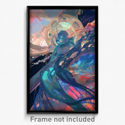 Art Poster - Superb Remains (Psychedelic Trippy Weird 11x17 Print)
