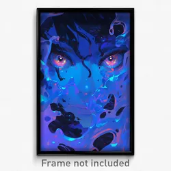 Art Poster - Arctic Shoals (Psychedelic Trippy Weird 11x17 Print)
