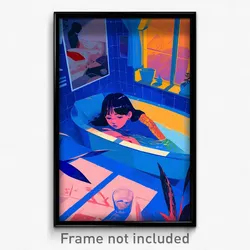 Art Poster - Oval Relicry (Psychedelic Trippy Weird 11x17 Print)