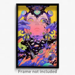 Art Poster - Damp Conquest (Psychedelic Trippy Weird 11x17 Print)