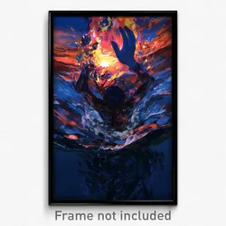 Art Poster - Grand Shipwreck (Psychedelic Trippy Weird 11x17 Print)