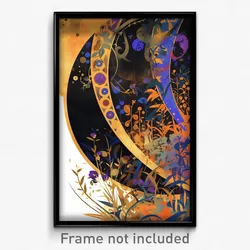 Art Poster - Oval Balustrade (Psychedelic Trippy Weird 11x17 Print)