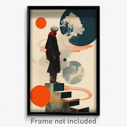 Art Poster - Smoggy Vike (Psychedelic Trippy Weird 11x17 Print)