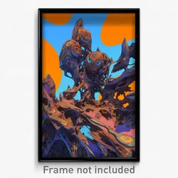 Art Poster - Neat Redoubt (Psychedelic Trippy Weird 11x17 Print)