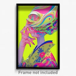 Art Poster - Perfect Stand (Psychedelic Trippy Weird 11x17 Print)
