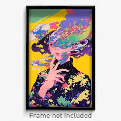 Art Poster - Adventurous Dominion (Psychedelic Trippy Weird 11x17 Print)