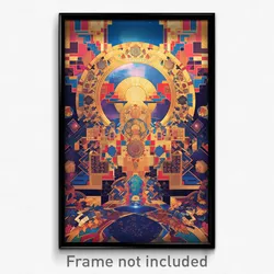 Art Poster - Kaleidoscopic Arch (Psychedelic Trippy Weird 11x17 Print)
