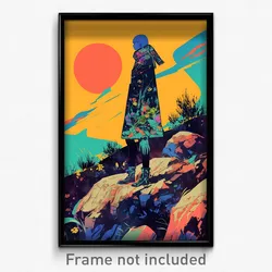 Art Poster - Uncommon Trench (Psychedelic Trippy Weird 11x17 Print)