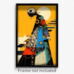 Art Poster - Heavenly Ramp (Psychedelic Trippy Weird 11x17 Print)