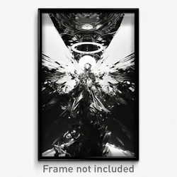 Art Poster - Angelic Forge (Psychedelic Trippy Weird 11x17 Print)